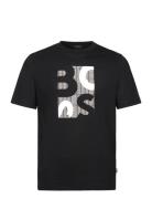 H-Thompson 655 Tops T-shirts Short-sleeved Black BOSS