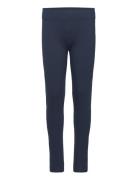 Essential Cotton Leggings Bottoms Leggings Navy Mango