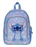 Stitch, Medium Rygsæk, 35 X 26 X 18 Cm Accessories Bags Backpacks Blue...