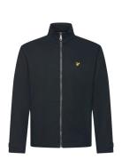 High Neck Twill Jacket Ohut Takki Navy Lyle & Scott