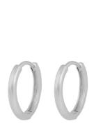 Essentiall Texture Ring Ear Accessories Jewellery Earrings Hoops Silve...
