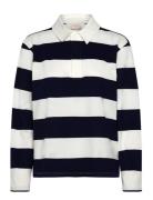 Polo Shirt From Freequent In A Soft Material With Classic, Sporty Stri...