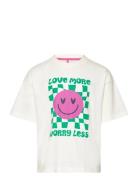 Tnpraise Os S_S Tee Tops T-shirts Short-sleeved White The New