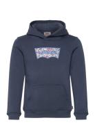 Po-Pull-Over Hoody Tops Sweat-shirts & Hoodies Hoodies Navy Levi's