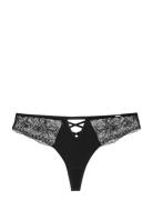 Kikky Thong Stringit Alusvaatteet Black Dorina
