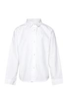 Lw-L/S Woven Top Tops Shirts Long-sleeved Shirts White Levi's