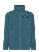 Malakit Kids Fz Tops Sweat-shirts & Hoodies Sweat-shirts Blue Didrikso...