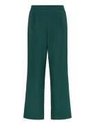 Celestsz Wide Leg Pants Bottoms Trousers Wide Leg Green Saint Tropez