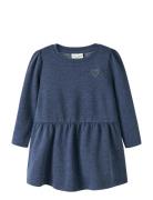Nmfvima Ls Swe Dress Bru Dresses & Skirts Dresses Casual Dresses Long-...