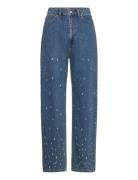 2Nd Flossy - Distressed Denim Bottoms Jeans Straight-regular Blue 2NDD...