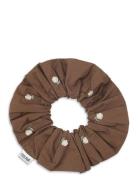 Bobbie Scrunchie Accessories Hair Accessories Scrunchies Brown SUI AVA