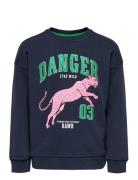 Kmgleopaula Life L/S Loose Pullo Bru Swt Tops Sweat-shirts & Hoodies S...