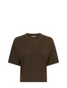 Mschnema Avalina 2/4 Pullover Tops Knitwear Jumpers Brown MSCH Copenha...