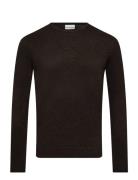 Bs Jupiter Regular Fit Knitwear Tops Knitwear Round Necks Brown Bruun ...