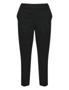 Kcsakira Long Pants Bottoms Trousers Straight Leg Black Kaffe Curve
