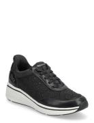 Women Lace-Up Matalavartiset Sneakerit Tennarit Black Tamaris