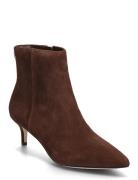 Mckay Suede Bootie Heel Shoes Boots Ankle Boots Ankle Boots With Heel ...