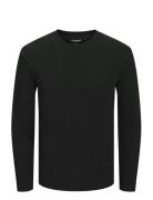 Jjeorganic Basic Tee Ls O-Neck Noos Tops T-shirts Long-sleeved Black J...