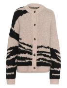 Cuzinna Cardigan Tops Knitwear Cardigans Beige Culture