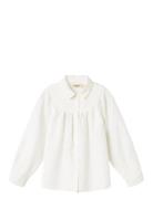 Trissa Tops Shirts Long-sleeved Shirts White MarMar Copenhagen