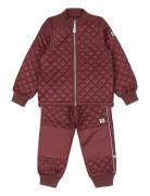 Thermo Set Outerwear Thermo Outerwear Thermo Sets Burgundy Mikk-line