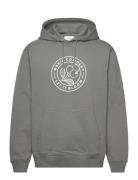 Kallblod Hooded Sweatshirt Tops Sweat-shirts & Hoodies Hoodies Grey Ma...