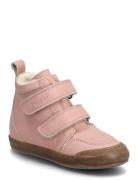 Sneaker? Wool Booty Talvikengät Tarroilla Pink Pom Pom