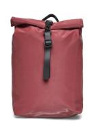 Rolltop Rucksack Mini W3 Reppu Laukku Pink Rains