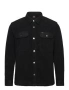 Relaxed Overshirt Tops Overshirts Black Lee Jeans