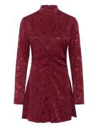 Gzrosia Short Dress Lyhyt Mekko Red Gestuz
