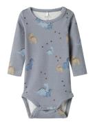 Nbmnohr Ls Body Bodies Long-sleeved Blue Name It