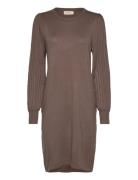 Dress From Freequent In A Soft, Fine-Knit Material. The Dress Has A Si...
