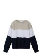 Nkmvohan Ls Knit Tops Knitwear Pullovers Blue Name It