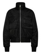 Cph Bomber Jacket 1 Nylon Black Bombertakki Black Copenhagen Studios