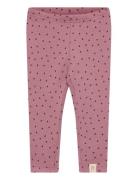 Legging Modal Heart Bottoms Leggings Pink Petit Piao