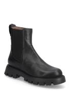 Goodfly 11 Shoes Boots Ankle Boots Ankle Boots Flat Heel Black Wonders