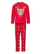 Pyjama(Sweater+Trous Pyjamasetti Pyjama Red United Colors Of Benetton