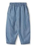 Hurlum Pant Bottoms Trousers Blue Fliink