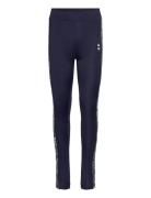 Hmljr Mix Mid Waist Tights Bottoms Leggings Black Hummel