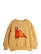Dino Application Red Sweatshirt Tops Sweat-shirts & Hoodies Sweat-shir...