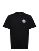 M Dickies Circle Tee Ss Tops T-shirts Short-sleeved Black Dickies