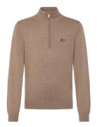 Freddy Half-Zip Sweater Tops Knitwear Pullovers Beige Lexington Clothi...