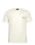 Noah Graphic Tee Tops T-shirts Short-sleeved Cream Lexington Clothing
