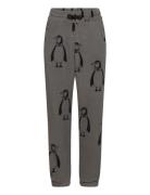 Penguin Fleece Trousers Bottoms Sweatpants Grey Mini Rodini