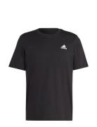 M Sl Sj T Sport T-shirts Short-sleeved Black Adidas Sportswear