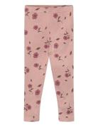 Tnsbpicole Pointelle Leggings Bottoms Leggings Pink The New