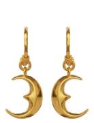 Moonie Earring Korvakoru Korut Gold Maanesten