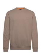 Westart Tops Sweat-shirts & Hoodies Sweat-shirts Brown BOSS