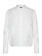 Bertyna_Monday Tops Shirts Long-sleeved White BOSS