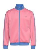 Tracksuit Zip Jacket Tops Sweat-shirts & Hoodies Sweat-shirts Pink H2O